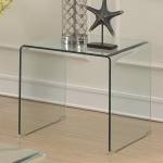 70532 Clear Acrylic End Table