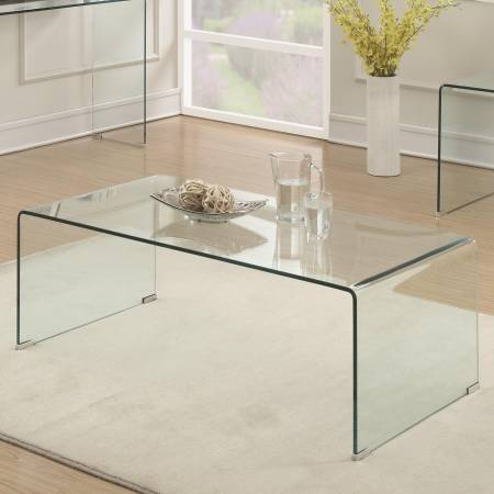 70532 Clear Acrylic Coffee Table