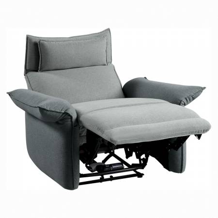 9819GY-1PWH Power Reclining Chair with Power Headrest Linette