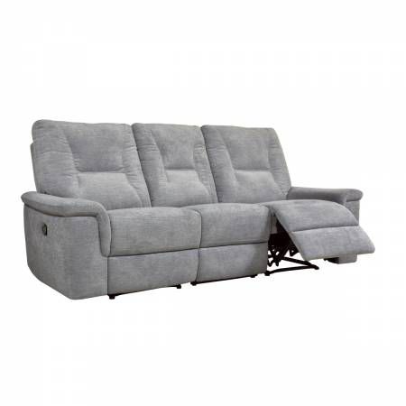 9536MT-3PW Power Double Reclining Sofa with USB Ports Edelweiss