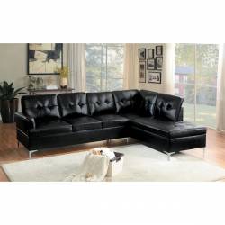 8378BLK* 2-Piece Sectional with Right Chaise Barrington
