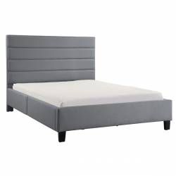 5882-1 Queen Bed in a Box, Light Gray Fugue