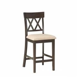 5716-24S2 Counter Height Chair, Double X Back Balin