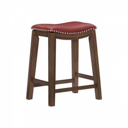 5682RED-24 24 Counter Height Stool, Red Ordway