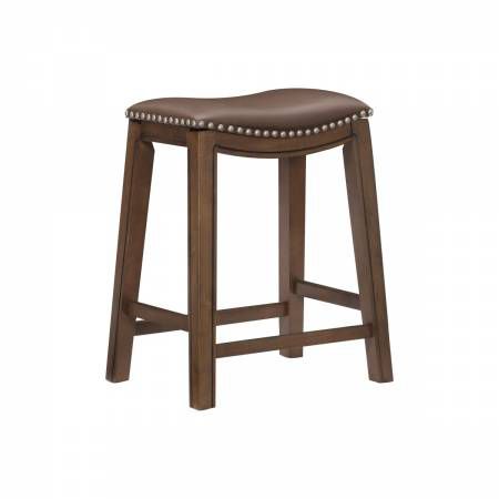 5682BRW-24 24 Counter Height Stool, Brown Ordway