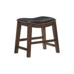 5682BLK-18 18 Dining Stool, Black Ordway