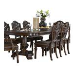 5531-112* Double Pedestal Table Chilton