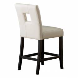 3270-24S1W Counter Height Chair, White P/U Archstone