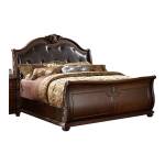 2169SL-1* Queen Sleigh Bed Hillcrest Manor