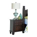 1949-4 Night Stand, Burnished Cherry Frederica