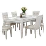 1916W-84 Dining Table, Glass Insert Allura