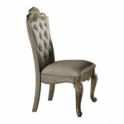 1867S Side Chair, Faux Silk Florentina