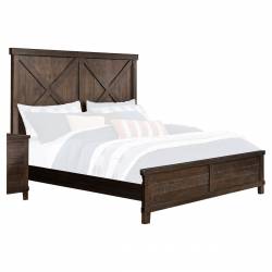 1728-1* Queen Bed Hill Creek