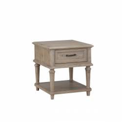 1689BR-04 End Table with Functional Drawer Cardano