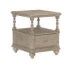 1688-04 End Table with Functional Drawer Grayling Downs