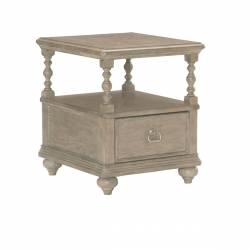 1688-04 End Table with Functional Drawer Grayling Downs