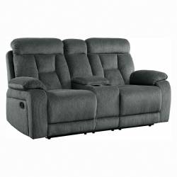 9914-2 Double Reclining Love Seat with Center Console Rosnay