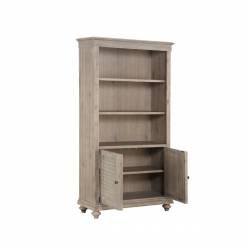 1689BR-18 Bookcase, Brown Cardano