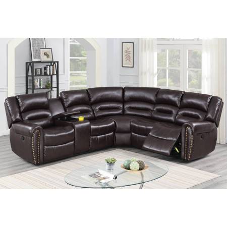 F86613 Power Motion Sectional