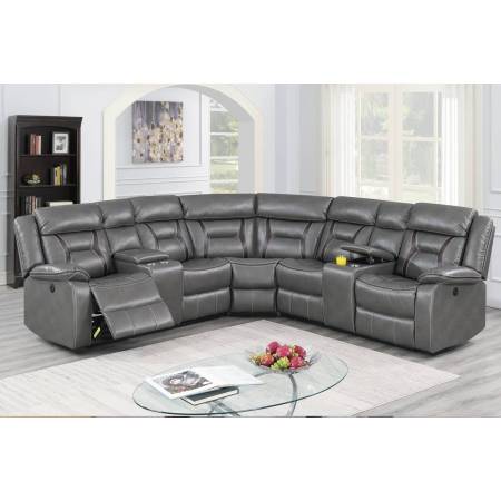 F86611 Power Motion Sectional