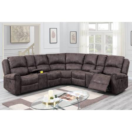 F86608 Power Motion Sectional