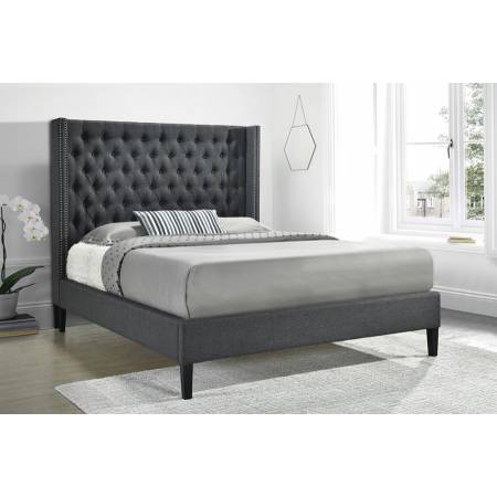 305902Q UPHOLSTERED QUEEN BED