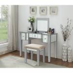CM-DK6385SV JOYCE VANITY W/ STOOL