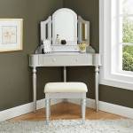 CM-DK5849SV KASEY VANITY W/ STOOL