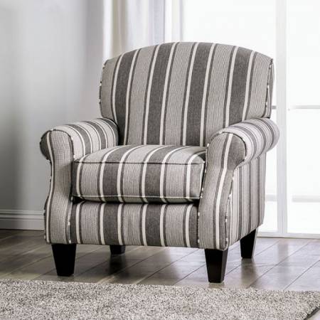 SM8250-CH-ST AMES STRIPED CHAIR