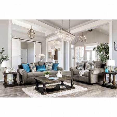 SM6155-SF-LV 2PC SETS MOTT SOFA + LOVE SEAT