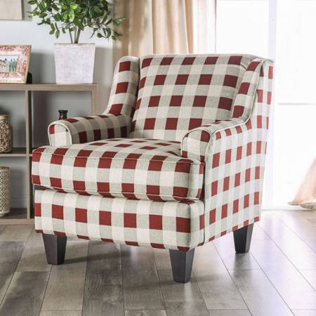 SM8350-CH-SQ FILLMORE CHECKERED CHAIR