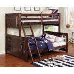 CM-BK602F-BEX SPRING CREEK TWIN/FULL BUNK BED