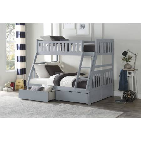 B2063TF-1* Twin/Full Bunk Bed Orion
