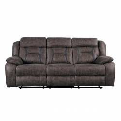 9989DB-3 Double Reclining Sofa Madrona