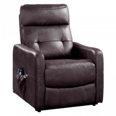 9860BRW-1LT Power Li Chair with Massage and Heat Proctor