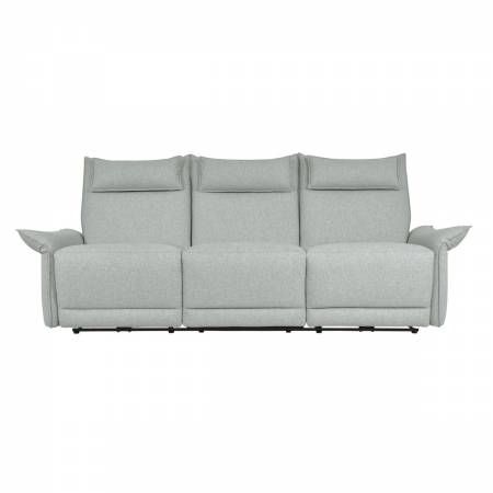 9819CE-3PWH Power Double Reclining Sofa with Power Headrest Linette