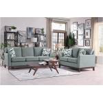 9806GRY-2+3 Sofa and Love Seat Blue Lak