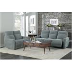 9804DV-2PWH+3PWH Power Double Lay Flat Reclining Sofa and Love Seat with Power Headrest and USB Port Edition