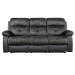 9801GY-3 Double Reclining Sofa Acadia