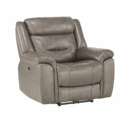 9528BRG-1PWH Power Reclining Chair with Power Headrest and USB Port Danio