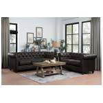 9517BRW-2+3 Sofa and Love Seat Wallstone