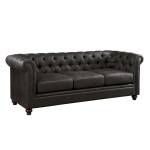 9517BRW-3 Sofa Wallstone