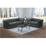 9517GRY-2+3 Sofa and Love Seat Wallstone
