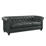 9517GRY-3 Sofa Wallstone