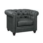 9517GRY-1 Chair Wallstone