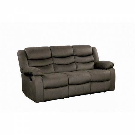 9526BR-3 Double Reclining Sofa Discus