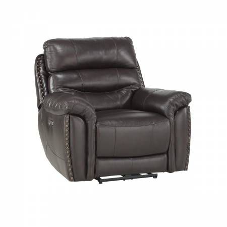 9527BRW-1PWH Power Reclining Chair with Power Headrest Lance