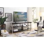 4572BK-63T* 63″ TV Stand, Black Hakea