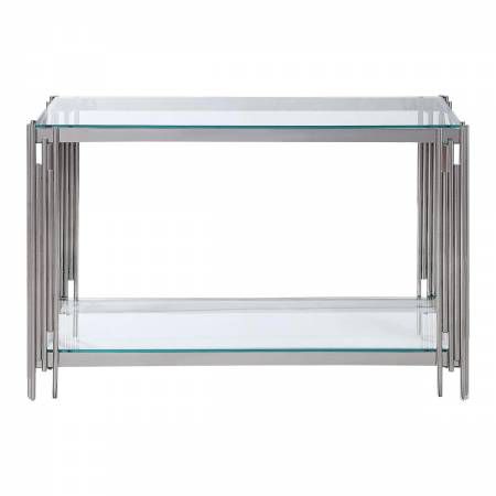 3645-05 Sofa Table with Glass Top Porfirio
