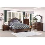 3618-CKGr Barbary California King Bedroom Set - Traditional Cherry